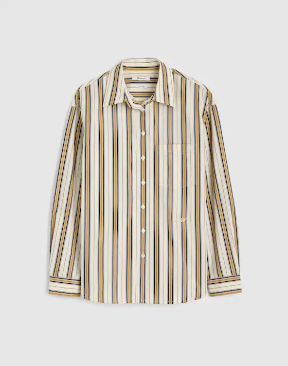 The Easy Shirt in Poplin | Madewell
