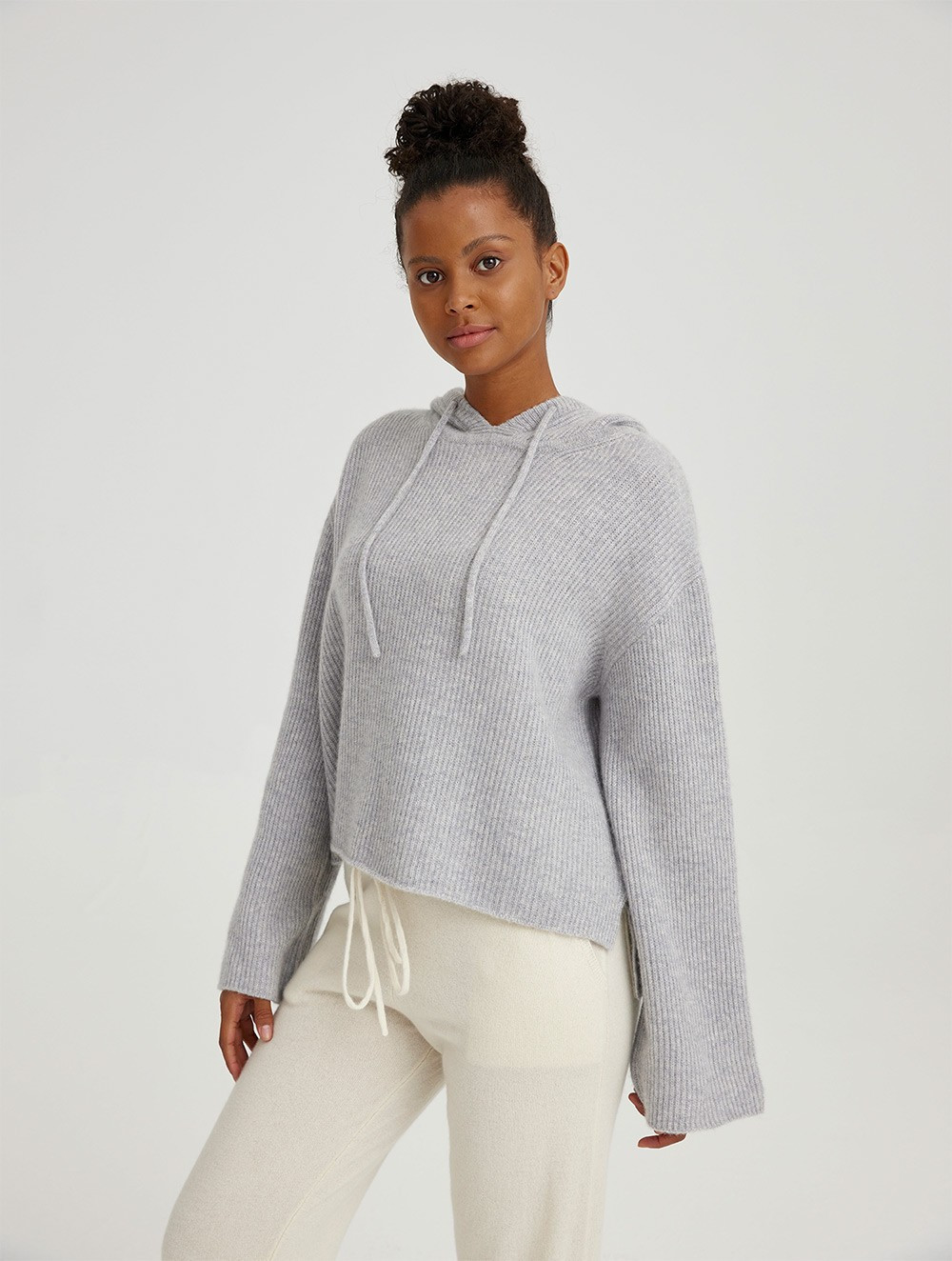Drawstring Cashmere Hoodie | NAP Loungewear