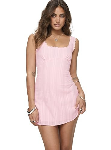Princess Polly Women's Dasha Mini Dress, Pink, 12 | Amazon (US)