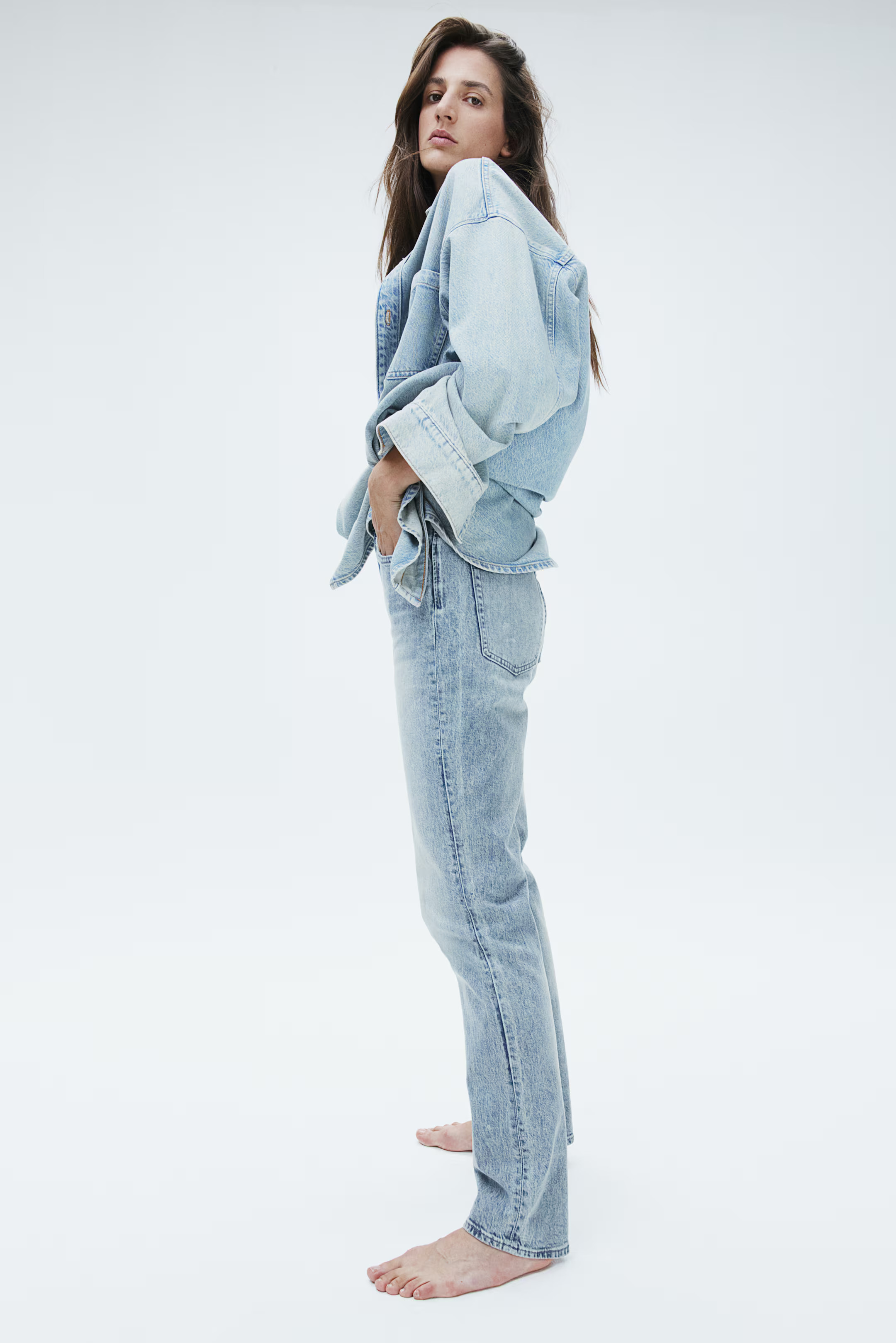 Slim Straight High Jeans | H&M (DE, AT, CH, NL, FI)