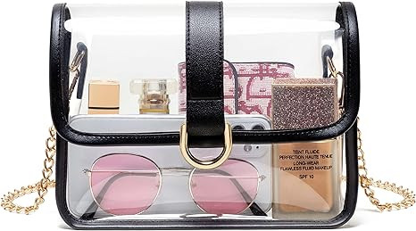 Vorspack Clear Purse - Stadium Approved Clear Crossbody Bag for Women, Concert, Sport | Amazon (US)