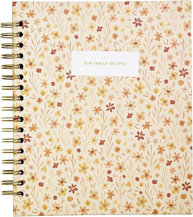 Promptly Journals, Our Family Recipes: A Meals and Memories Keepsake (Meadow, Yellow, Leatherette... | Amazon (US)