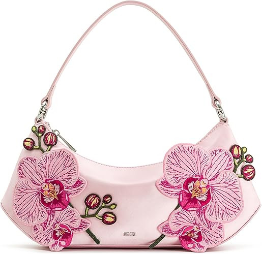 JW PEI Women's Lily Shoulder Bag - Orchid Embroidered Pink | Amazon (US)