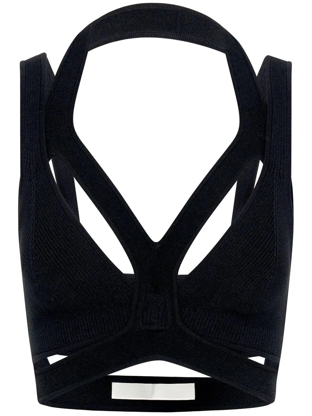 interlink cut-out crop top | Farfetch Global
