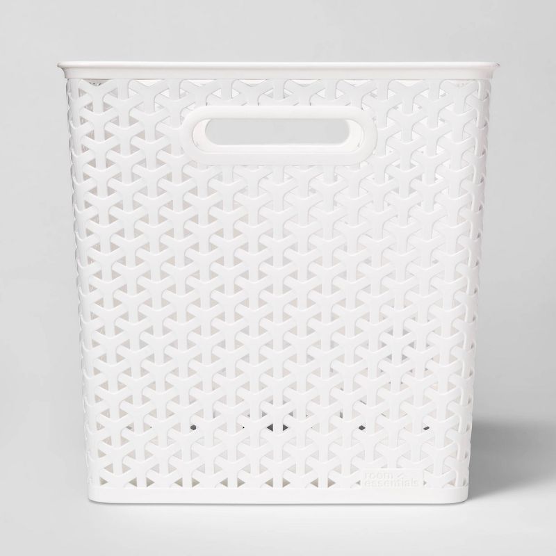 Y-Weave 11" Cube Decorative Storage Basket - Room Essentials™ | Target