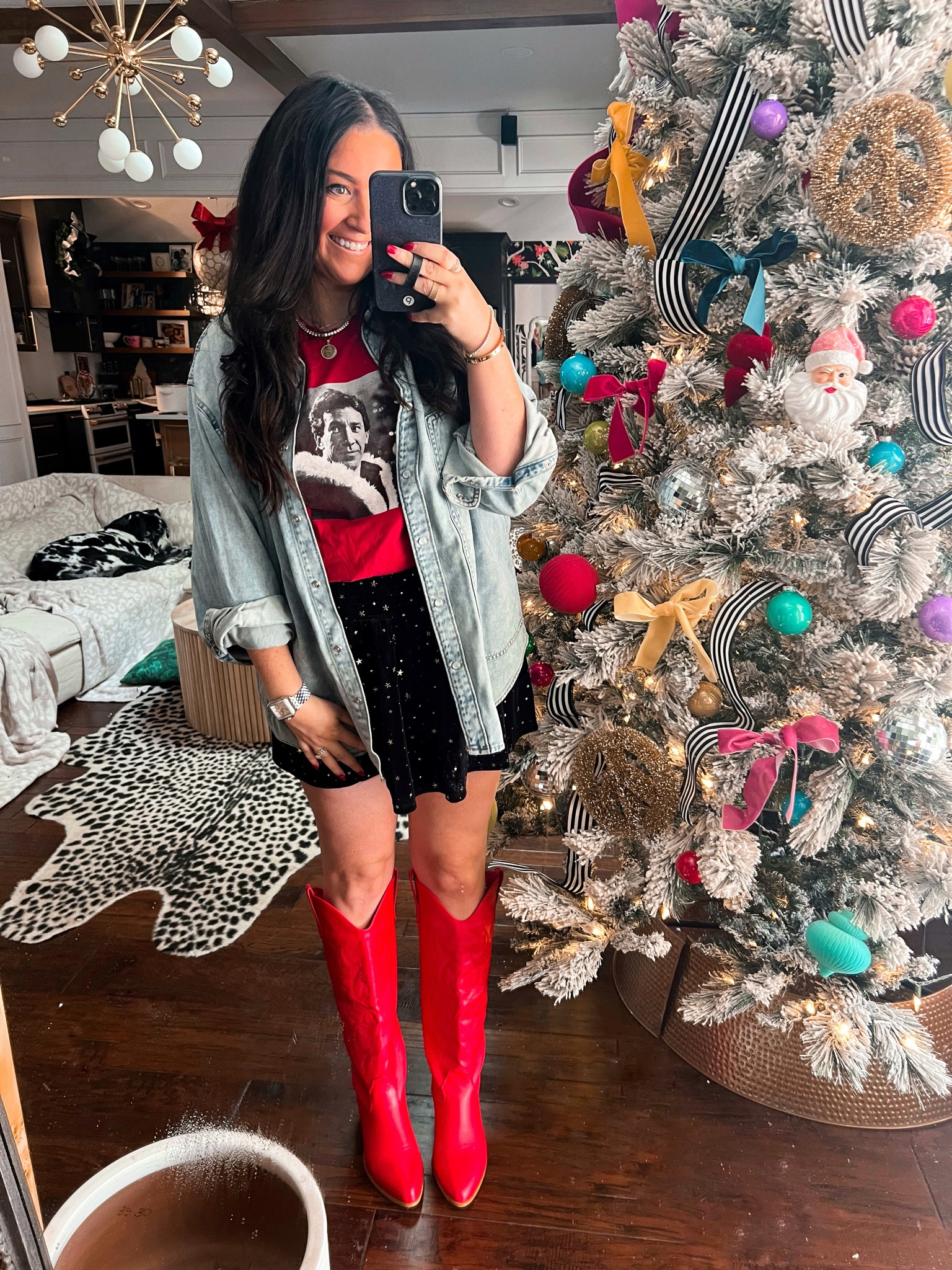 Christmas holiday mom teacher red boots 90s shacket target Amazon

#LTKSeasonal #LTKStyleTip #LTKHoliday