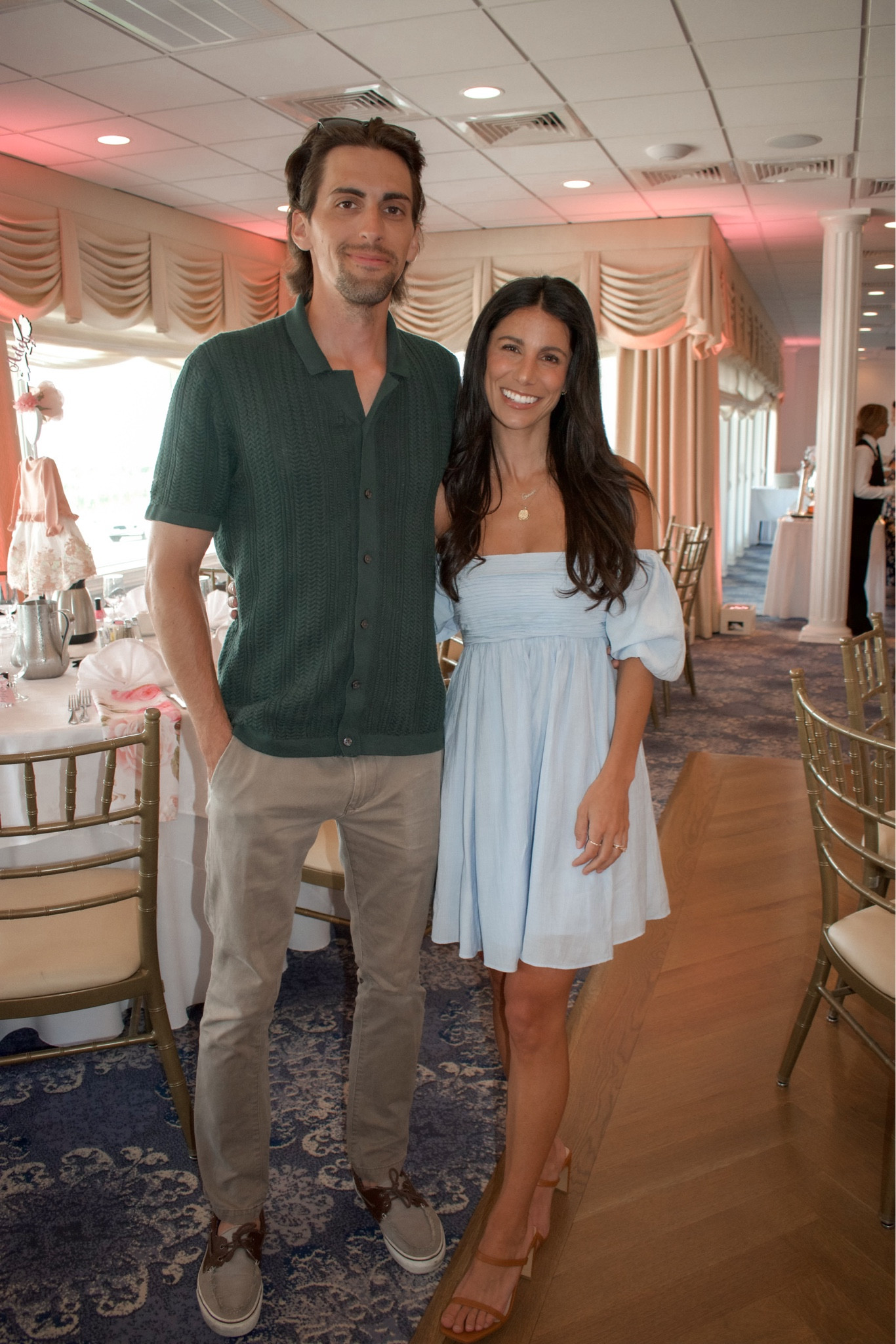 Abercrombie men’s shirt and Abercrombie dress for a co-Ed baby shower

#LTKunder100 #LTKmens #LTKfamily