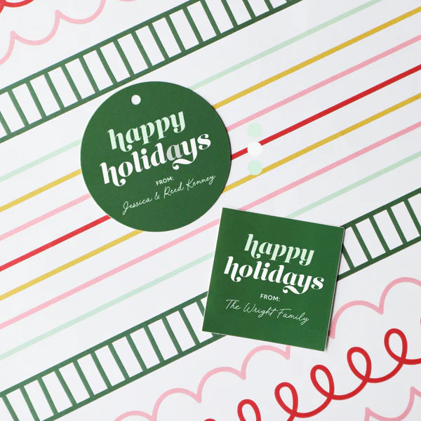 Happy Holidays - 2023 Green | Joy Creative Shop