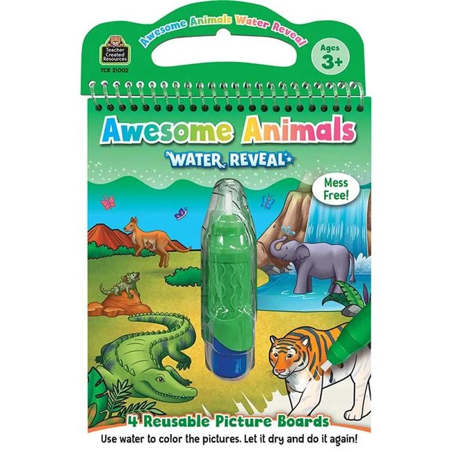 Teacher Created Resources TCR21002 Awesome Animals Water Reveal | Walmart (US)