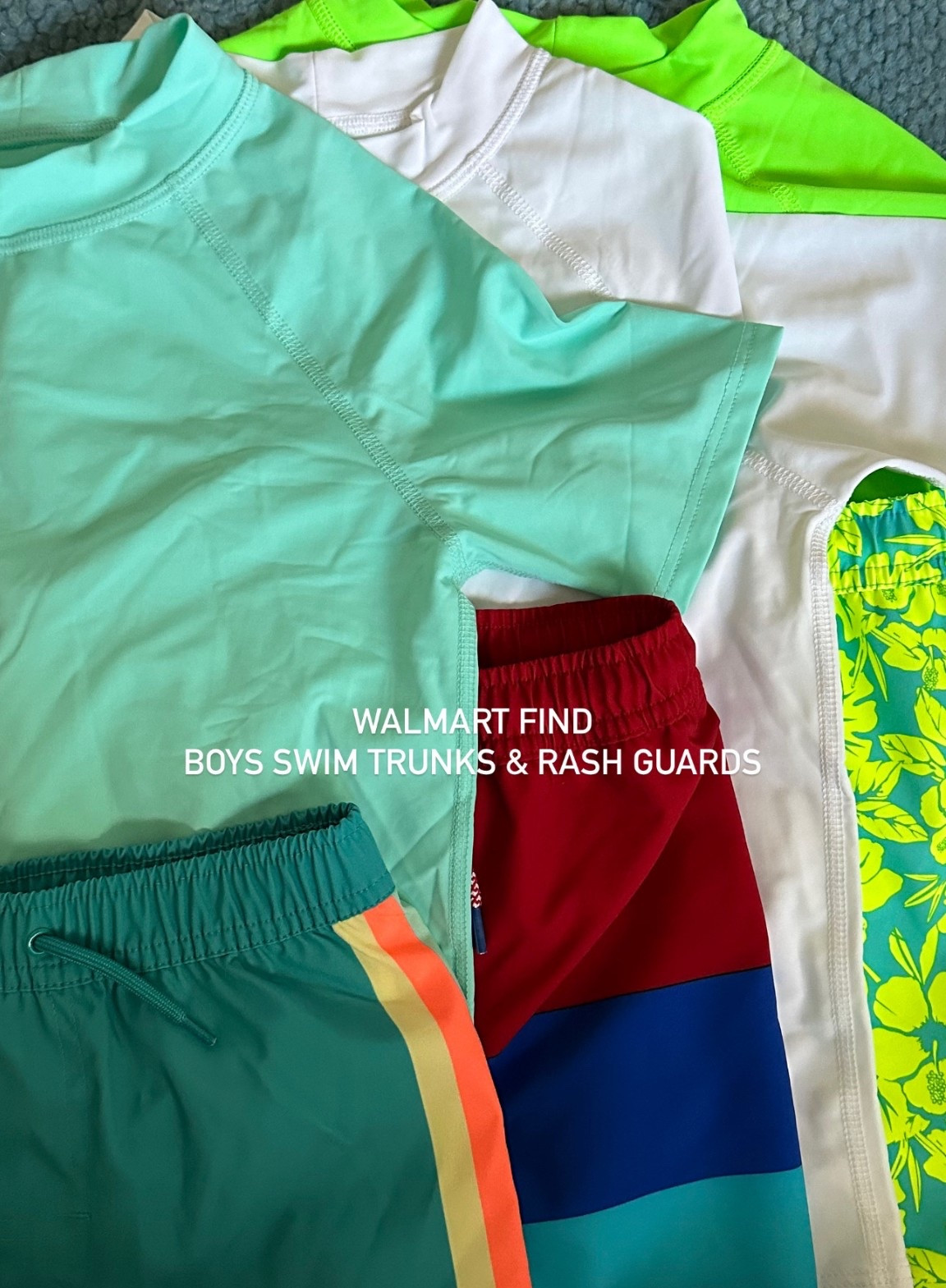 Walmart finds | toddler and little boys swim trunks and rash guards | most under $12 | spring summer kid essentials | kid beach outfits 

#LTKSwim #LTKSpringSale #LTKKids
