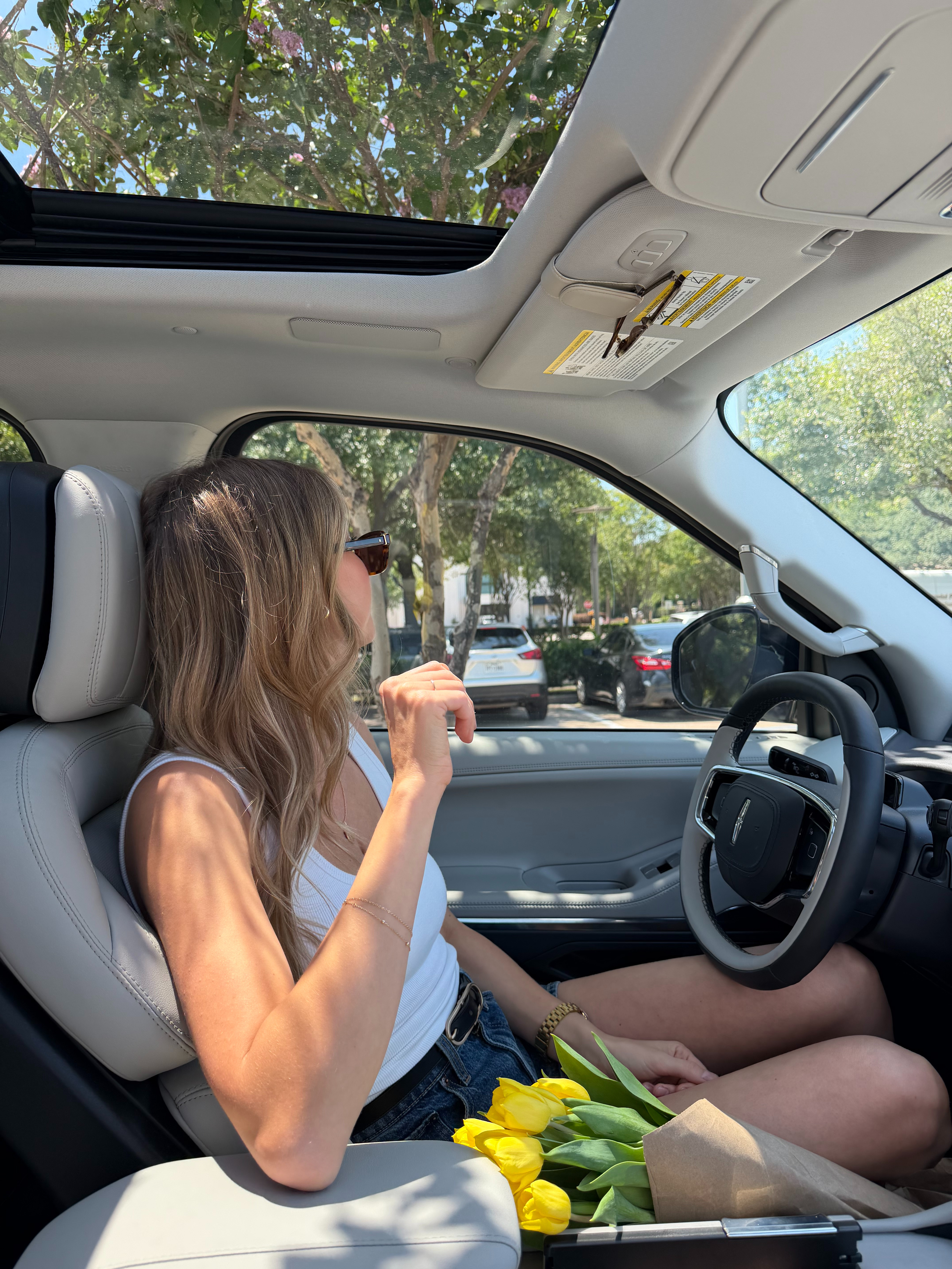 Easy and casual summer outfit - the best tank with a built in bra!!! The best mom friendly shorts. S in tank and 26 in shorts. 

 #LTKootd #LTKmomlife
