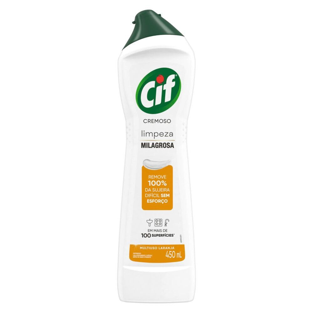 CIF Laranja - Higienizador Cremoso, 450 ml | Amazon (BR)