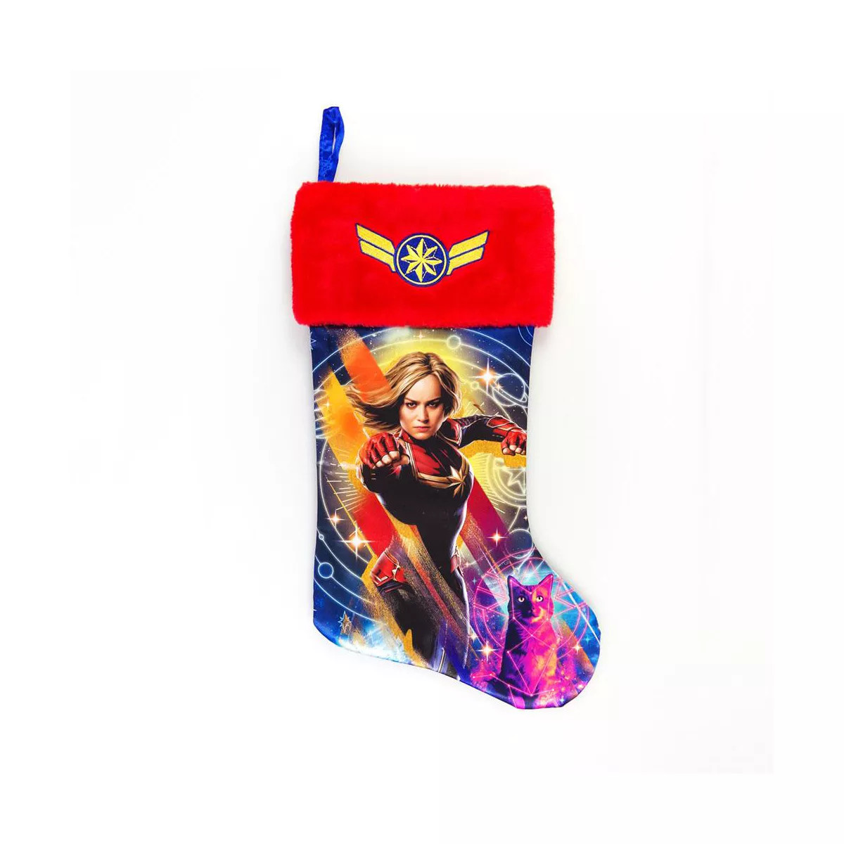 Marvel Captain Marvel Holiday Stocking 20" | Target