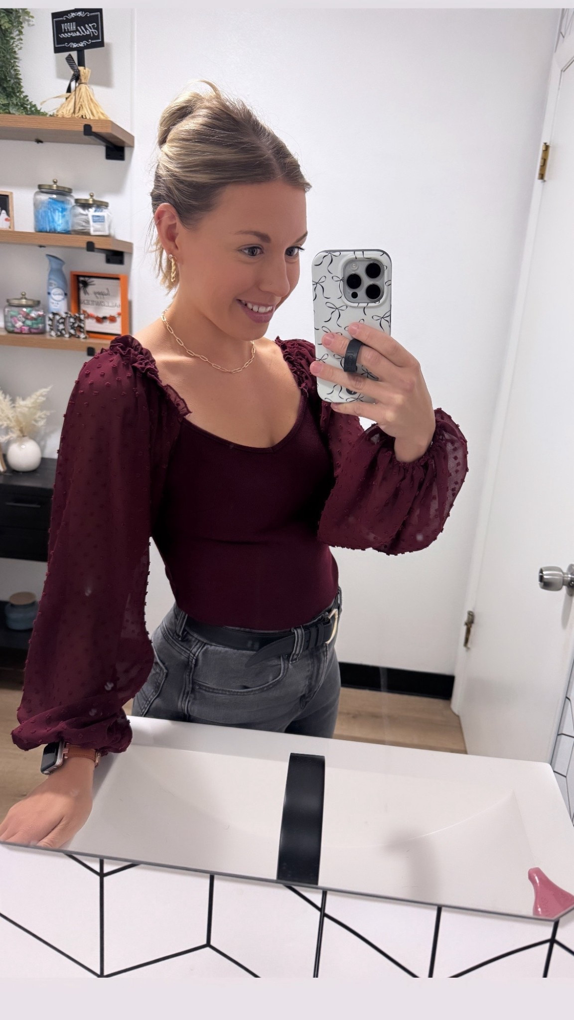 OOTD yesterday for work at the salon ✨

#ootd #fallfashion #workingmom #hairstylist 

#LTKFindsUnder50 #LTKStyleTip #LTKWorkwear