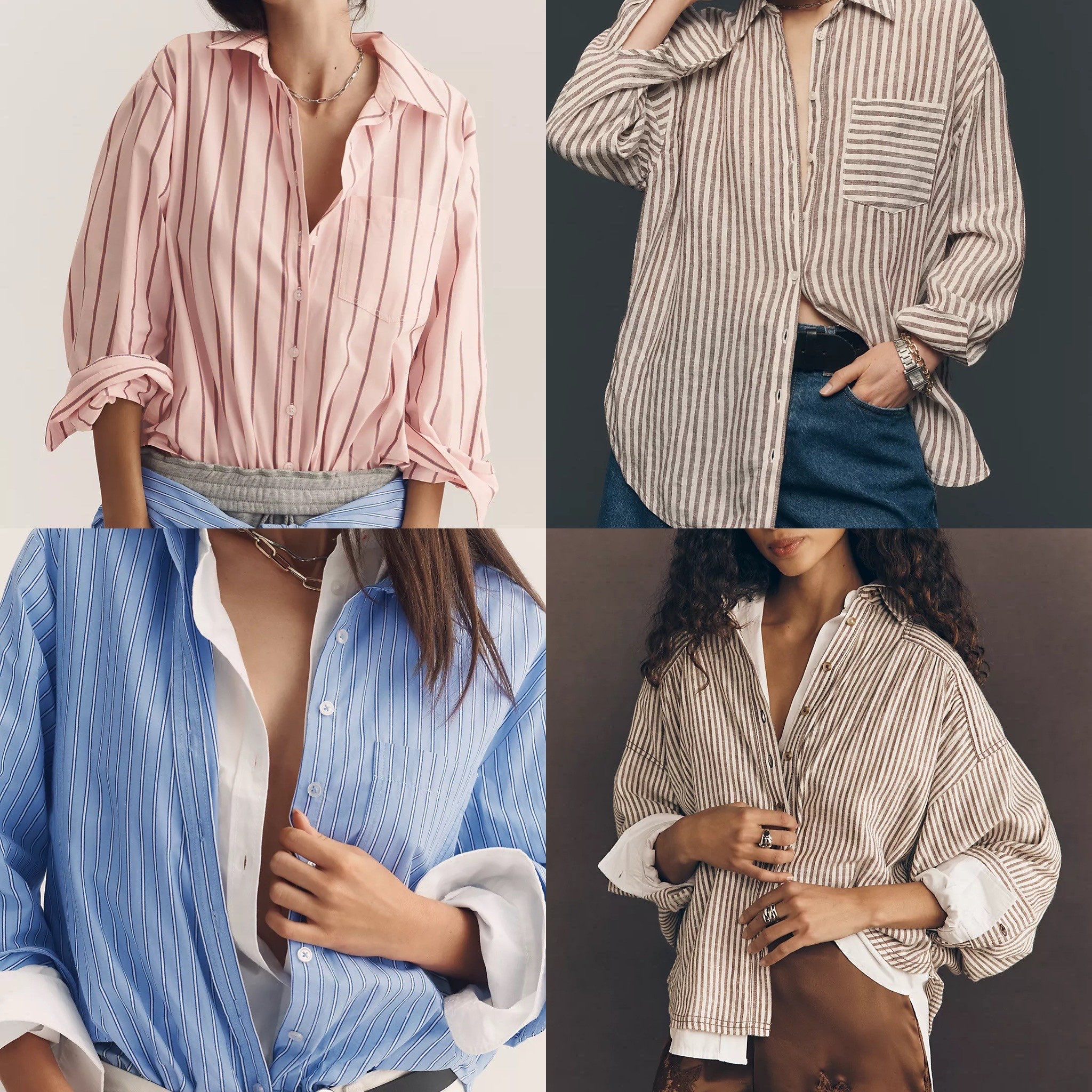 The kind of piece that works anywhere: a long sleeve striped button-down that always feels current, easy, and pulled together. #buttondownshirt #stripeshirt #stripedshirt #wardrobestaple #everydaystyle #classicstyle #effortlessstyle #casualchic #closetessentials #fashionfinds

#LTKTravel #LTKdayinmylife #LTKWorkwear