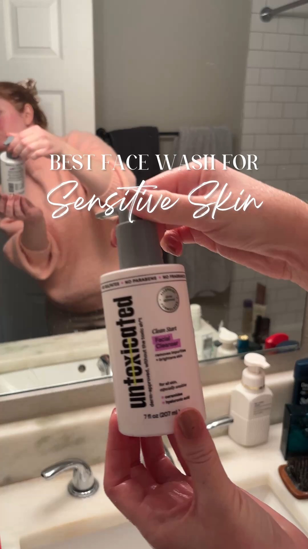 Untoxicated Face Wash - Gentle & Hydrating Face Cleanser for Sensitive Skin - Ceramides, Hyaluronic Acid & Glycerin - No Common Irritants - Non-Foaming - Soap Free - Fragrance Free - 7 Ounce

#LTKBeauty #LTKselfcare #LTKmorningroutine