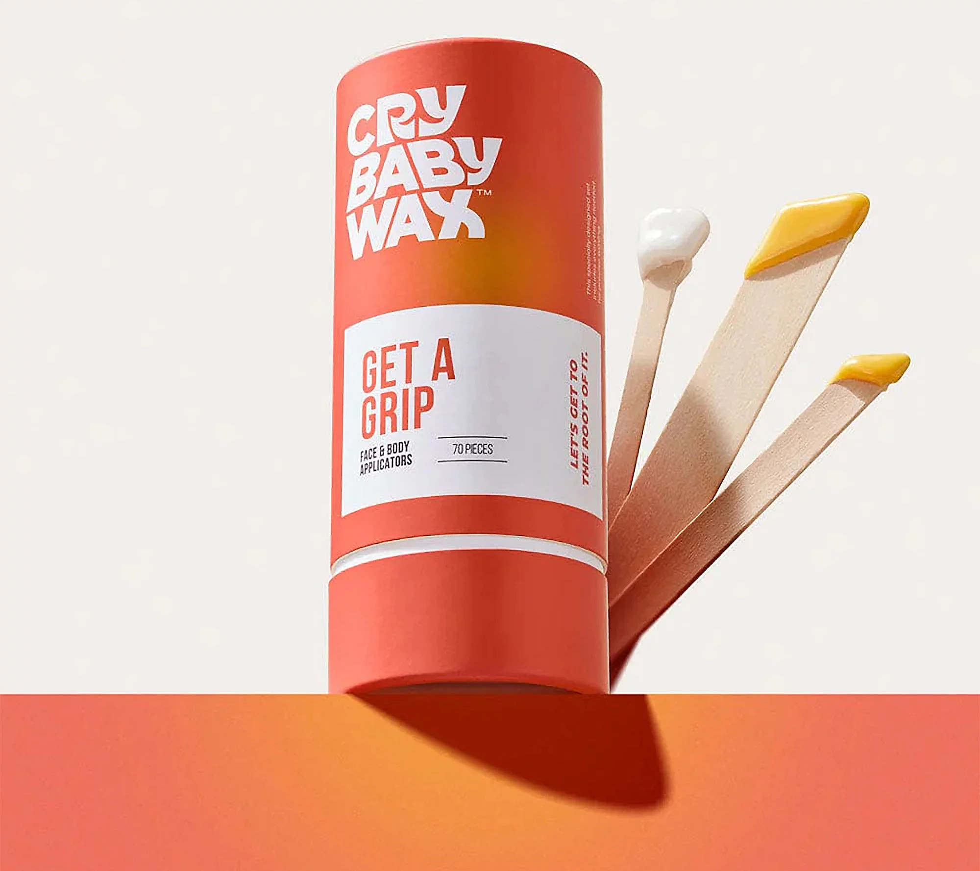 Crybaby Wax Get a Grip Face & Body Applicators | QVC