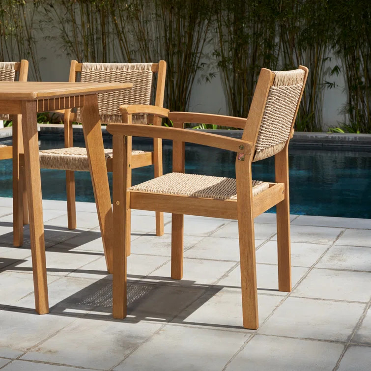 Chesapeake Rectangular 6 - Person Outdoor Dining Set | Wayfair North America