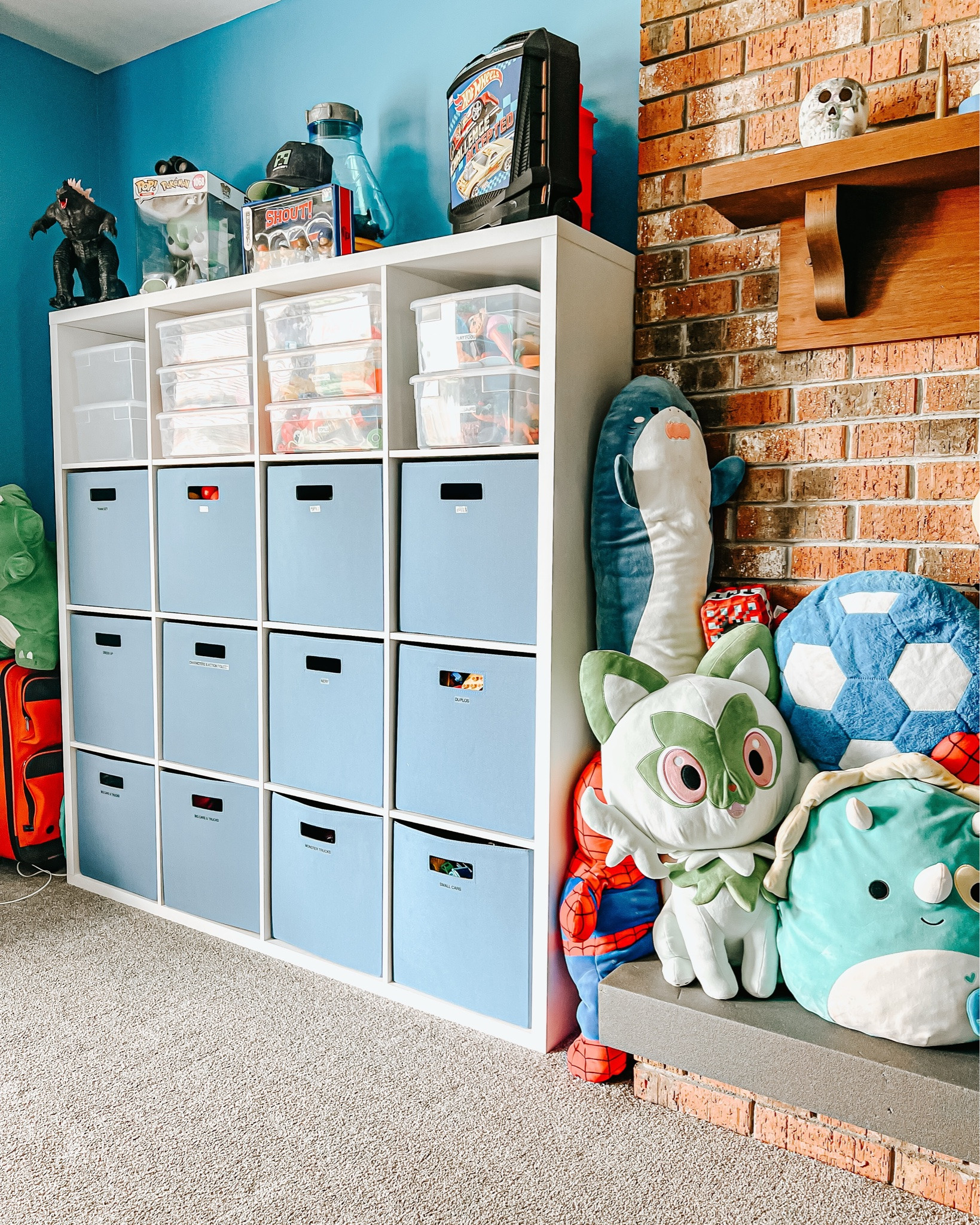 A little playroom edit goes a long way 🪁🧸

If you’ve created a system that works…sort of, the best next step is to pull EVERYTHING from the space and start fresh with sorting and categorizing toys. 

The organizing product may be a great start, but creating a space that actually functions long term means taking the time to go through every last toy, puzzle piece and lego. Remove anything broken, incomplete, outgrown or no longer used before putting everything into their own bin or container. 

The less unnecessary clutter in the space, the easier it becomes for kids (and parents) to maintain it.

#organizedbyjm #playroomorganization #playroom #homeorganization #declutter