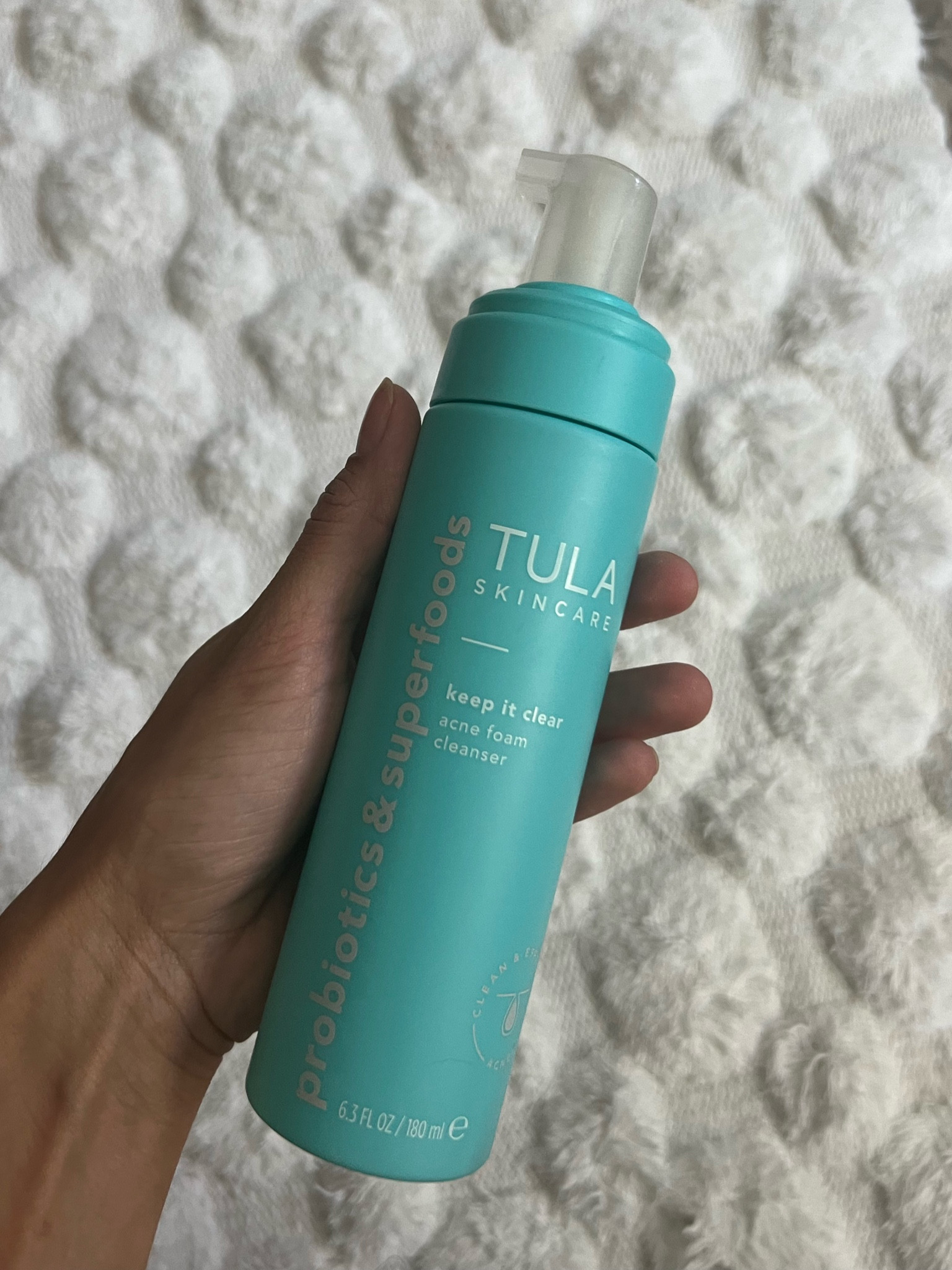 Hey babes! 💕 Can we take a moment to talk about my latest skincare obsession? 🙌🏻 The Tula cleanser has seriously changed the game for me! 🌟 Not only has it helped remove so much of my stubborn acne, but it also doesn't break the bank like other medical-grade cleansers out there. 💰 If you're in the market for a new cleanser, give this one a try! Trust me, your skin will thank you! 😘 #Tula #SkincareObsession #AcneFree #ClearSkinJourney #GlowingSkin #SkincareRoutine #AffordableSkincare #BeautyBlogger #SkincareTips #SelfCareSunday #SkincareGoals

#LTKunder50
