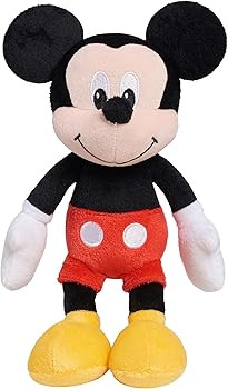 Disney Junior Mickey Mouse Bean Plush Mickey Mouse Stuffed Animal, Officially Licensed Kids Toys ... | Amazon (US)