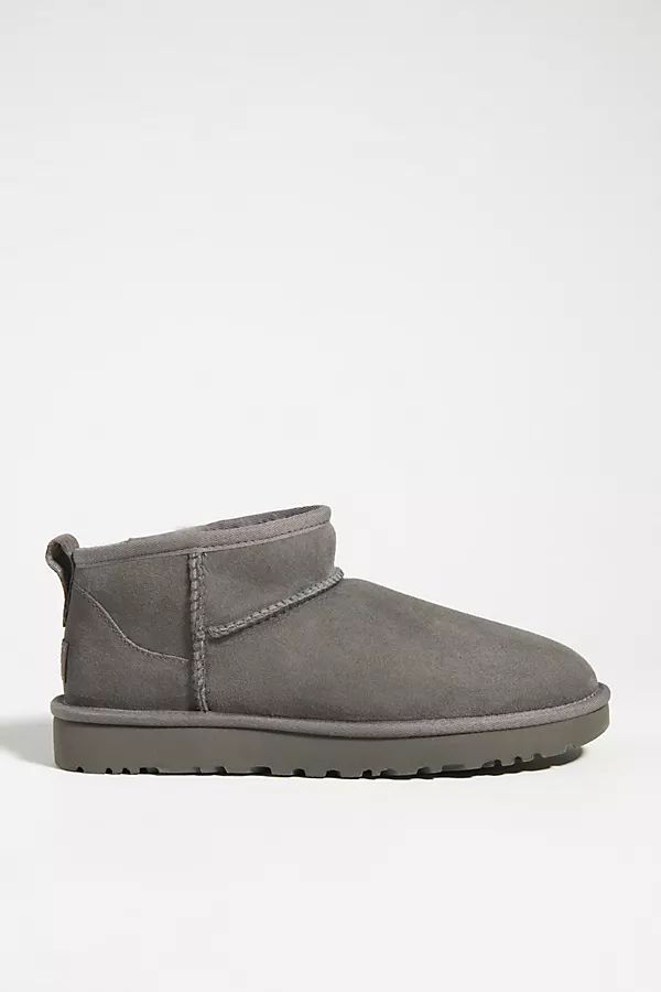 UGG Ultra Mini Classic Boots By UGG in Grey Size 8 | Anthropologie (US)