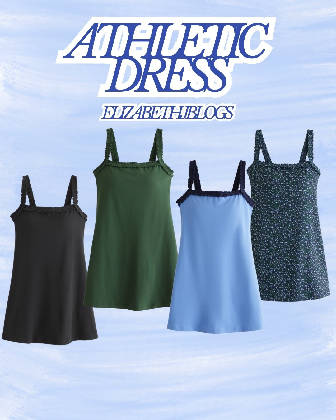 Athletic dress. Exercise dress 
