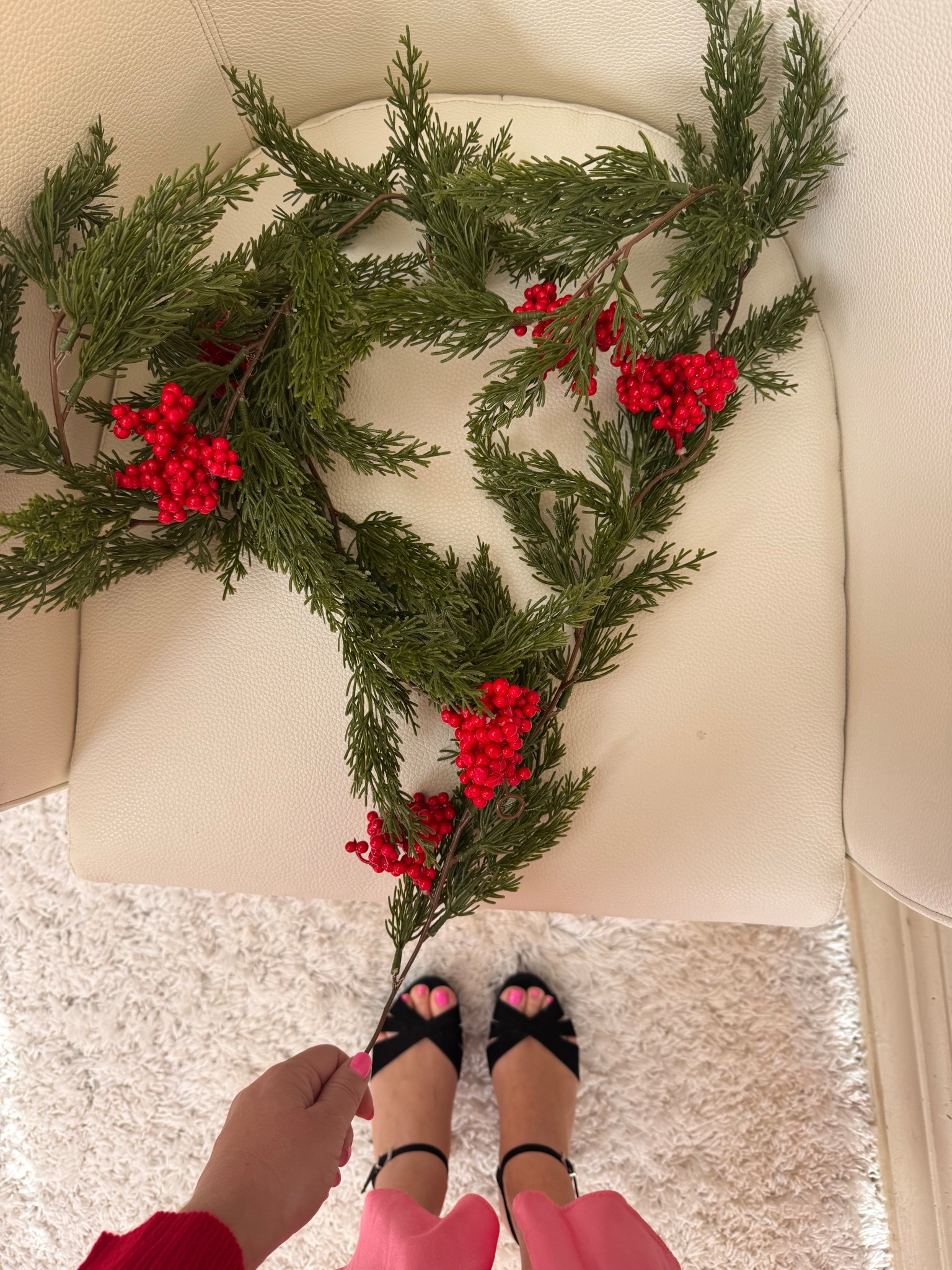 Christmas Decor. ✨ 6ft Artificial Norfolk Pine Christmas Garland ✨

If you love real-looking holiday greenery, this one is perfection.
This 6-foot Norfolk Pine garland has that true-touch texture, soft needles, and the prettiest red berries for a subtle pop of color.

I love that it works for indoor or outdoor decor — mantle, staircase, entryway, patio… anywhere you want that cozy Christmas vibe.
Such an easy way to make your home feel warm and festive without dealing with falling needles.

Linked in my LTK + Amazon Storefront 🎄🤍

#HolidayDecor #ChristmasGarland #NorfolkPine #WinterGreenery #AmazonHome #FestiveHome #ChristmasDecor #CozySeason #LTKHome #HomeStyle #HolidayVibes #AmazonFinds

#LTKHome #LTKFindsUnder50 #LTKHoliday