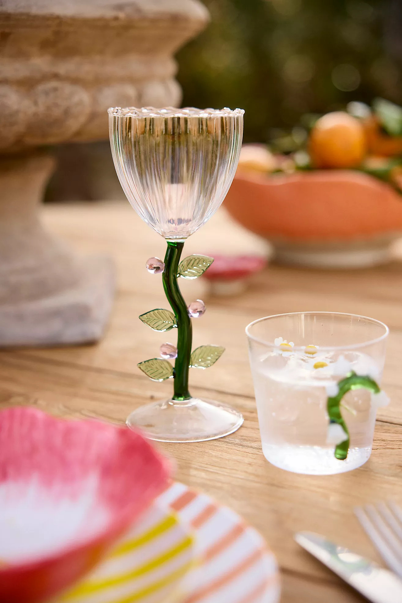 Botanica Wine Glass | Anthropologie (US)