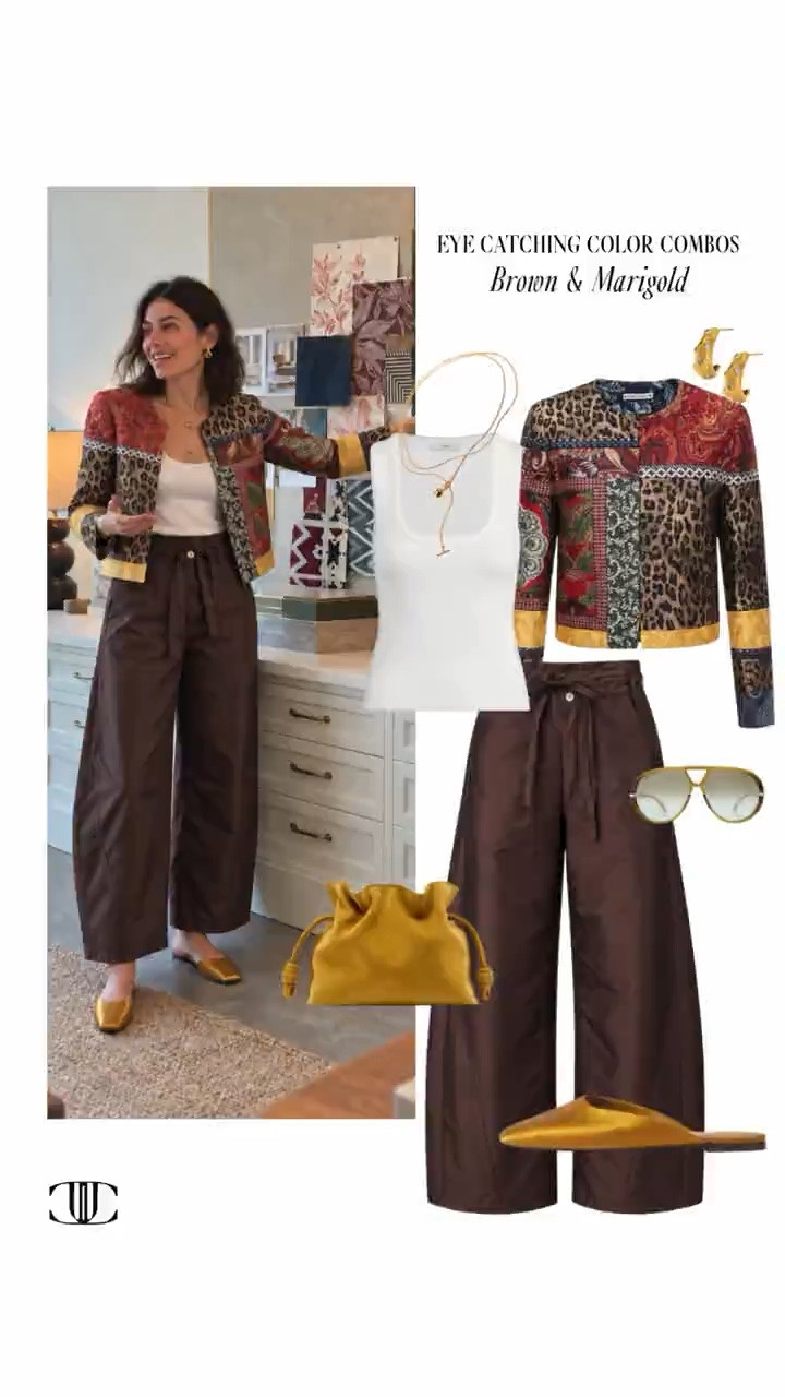 🎨 Fall color is having a moment, and I am loving every second of it.
In Made You Look, I’m sharing 9 head-to-toe fall looks built around unexpected color combinations like plum + burnt orange, brown + marigold, and teal + apple green.
Use these pairings as a starting point, then make them your own—swap purple for cobalt blue, marigold for butter yellow, or burnt orange for blush pink. The whole point is to have fun with color and try something a little unexpected.
Tap to shop all 9 looks and find a new color combo to inspire your fall wardrobe. ✨🍂
#LTKStyle #FallColor #FallFashion #ColorCombos #FallOutfits #DopamineDressing #OutfitInspiration #AutumnStyle #LTKFinds

#LTKootd #LTKSeasonal #LTKOver40