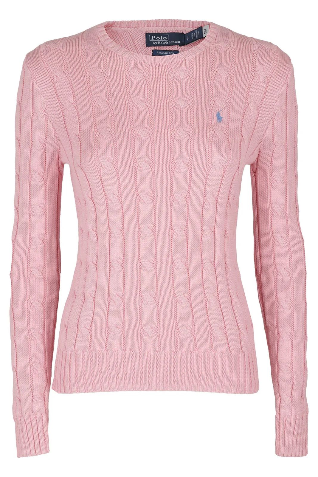 Polo Ralph Lauren Polo Pony Cable-Knitted Crewneck Jumper | Cettire Global