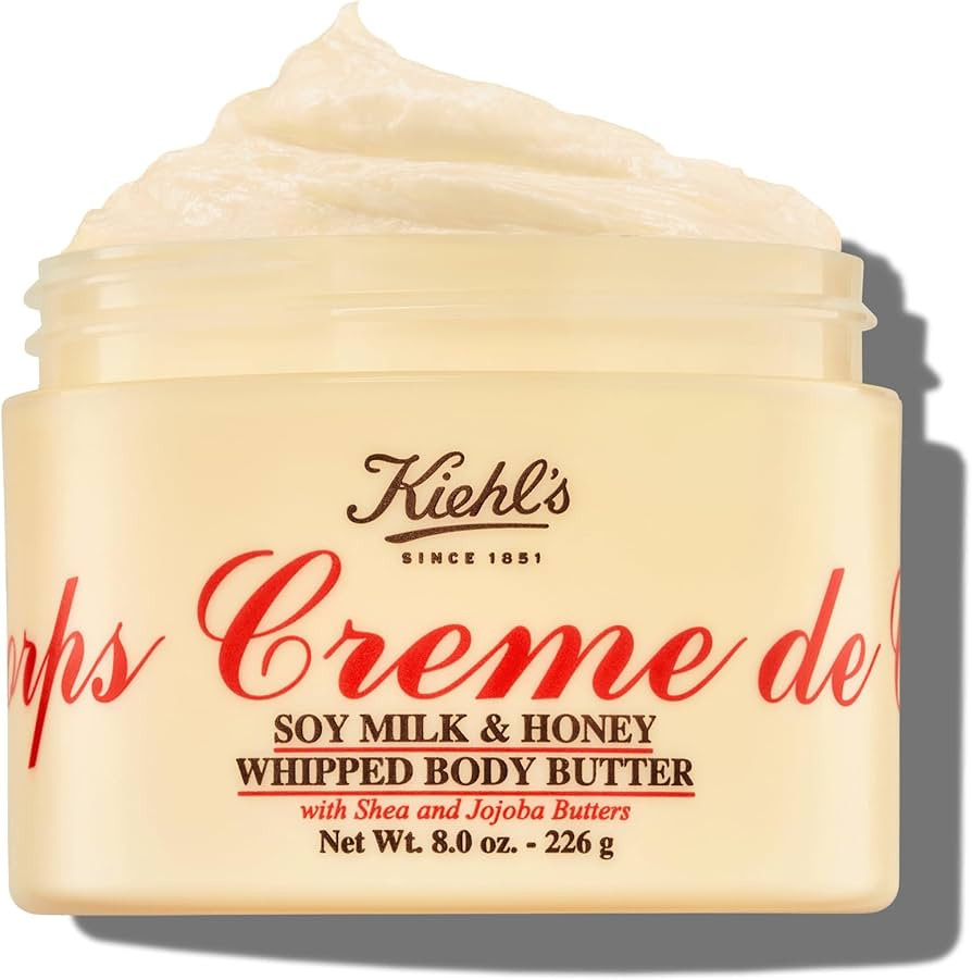 Kiehl's Creme de Corps Whipped Body Butter, Gentle Body Lotion that Nurtures and Moisturizes the ... | Amazon (US)