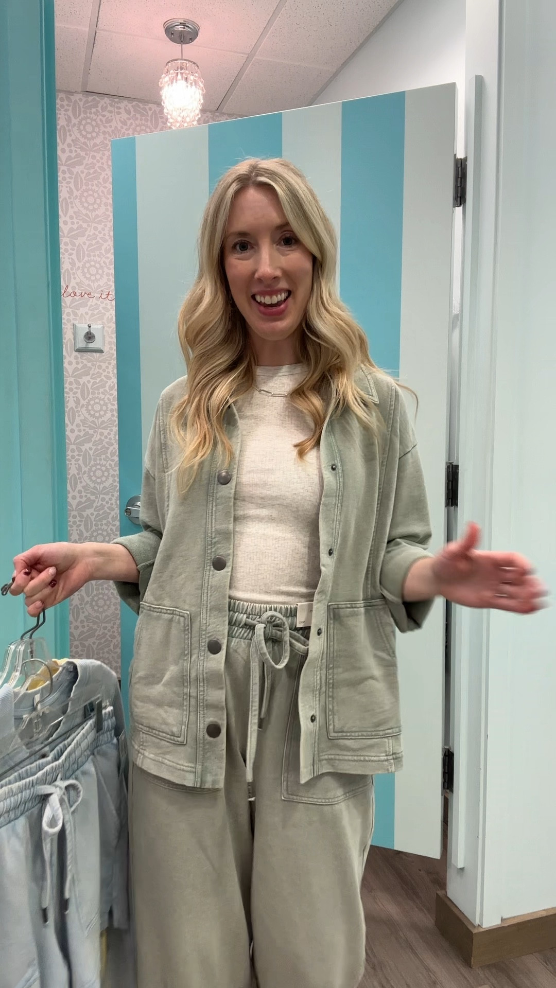 The cutest lil cardigan sets! 🩵 💛 and yes, they come in plus! 

#LTKMidsize #LTKActive #LTKPlusSize