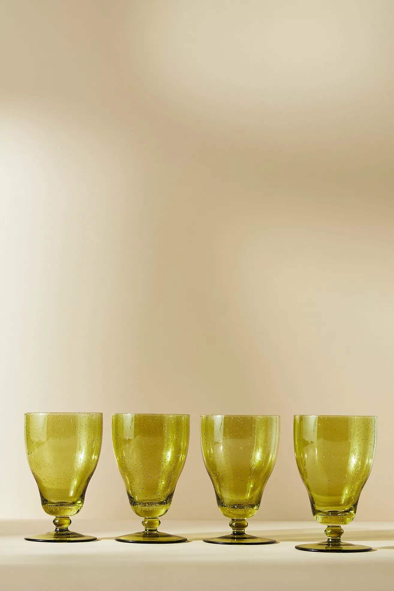 Bruna Stemless Glasses, Set of 4 | Anthropologie (US)