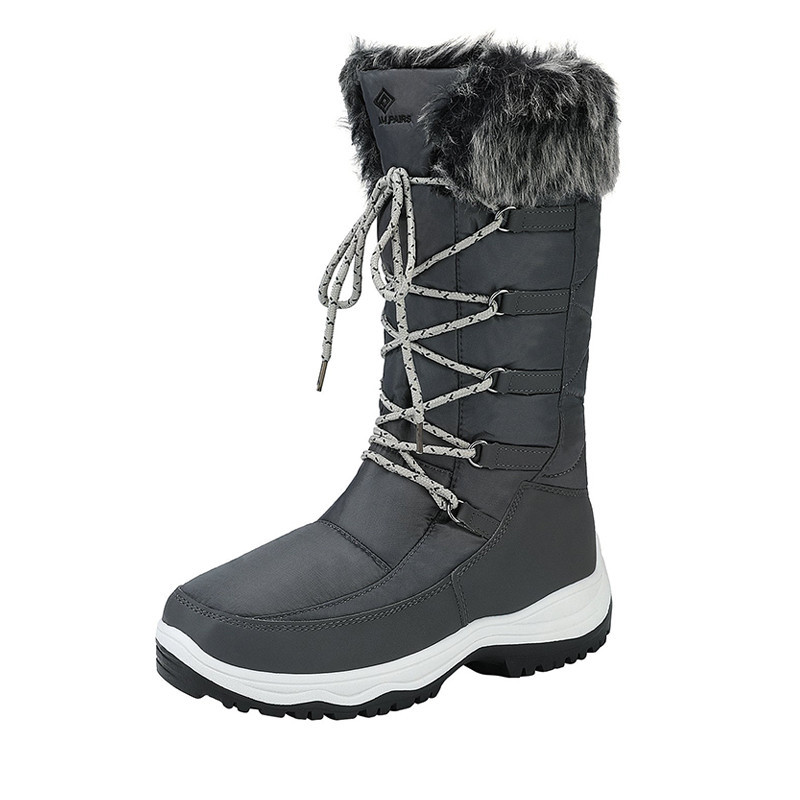 DREAM PAIRS Mid Calf Lace Up Winter Boots | AllSwift