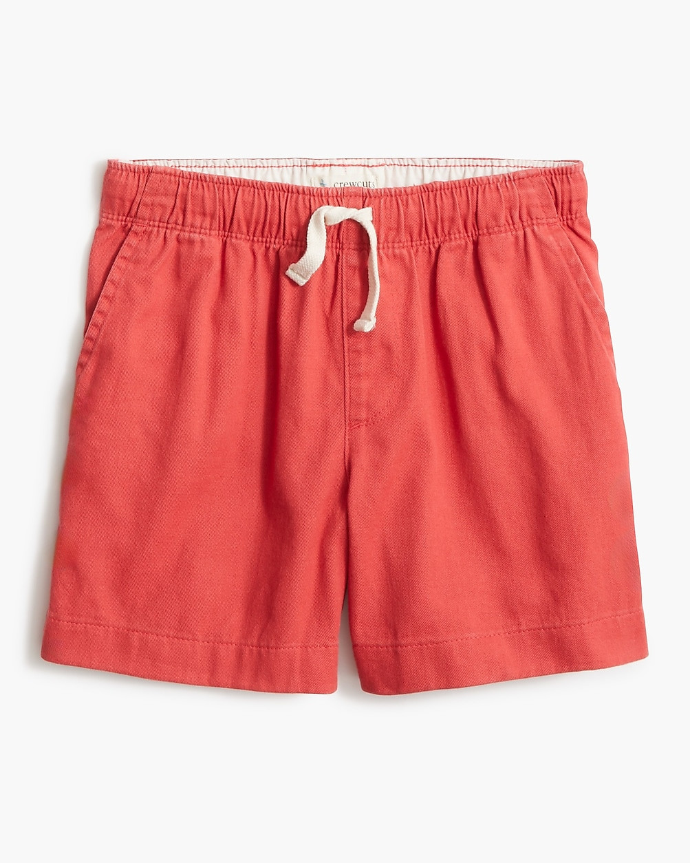 Boys' soft twill drawstring short | J.Crew Factory