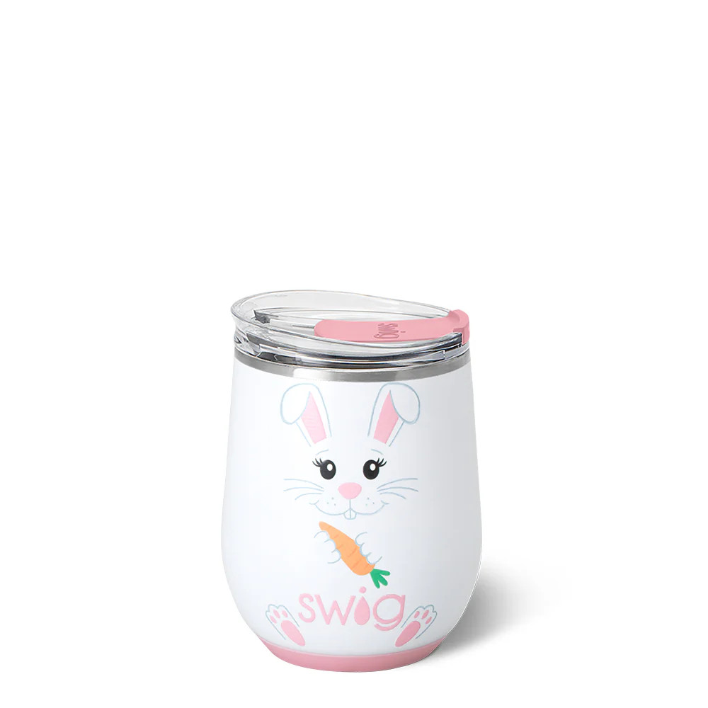 Easter Bunny Stemless Wine 12oz | Swig Life