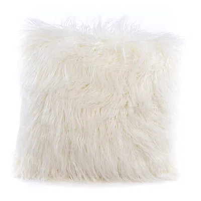 Dreamweavers Tibetan Lamb Throw Pillow | Wayfair North America