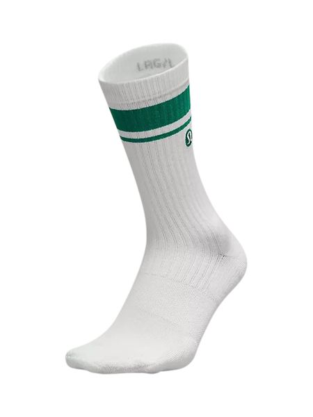 Men's Daily Stride Ribbed Comfort Crew Socks | Men's Socks | lululemon | Lululemon (US)