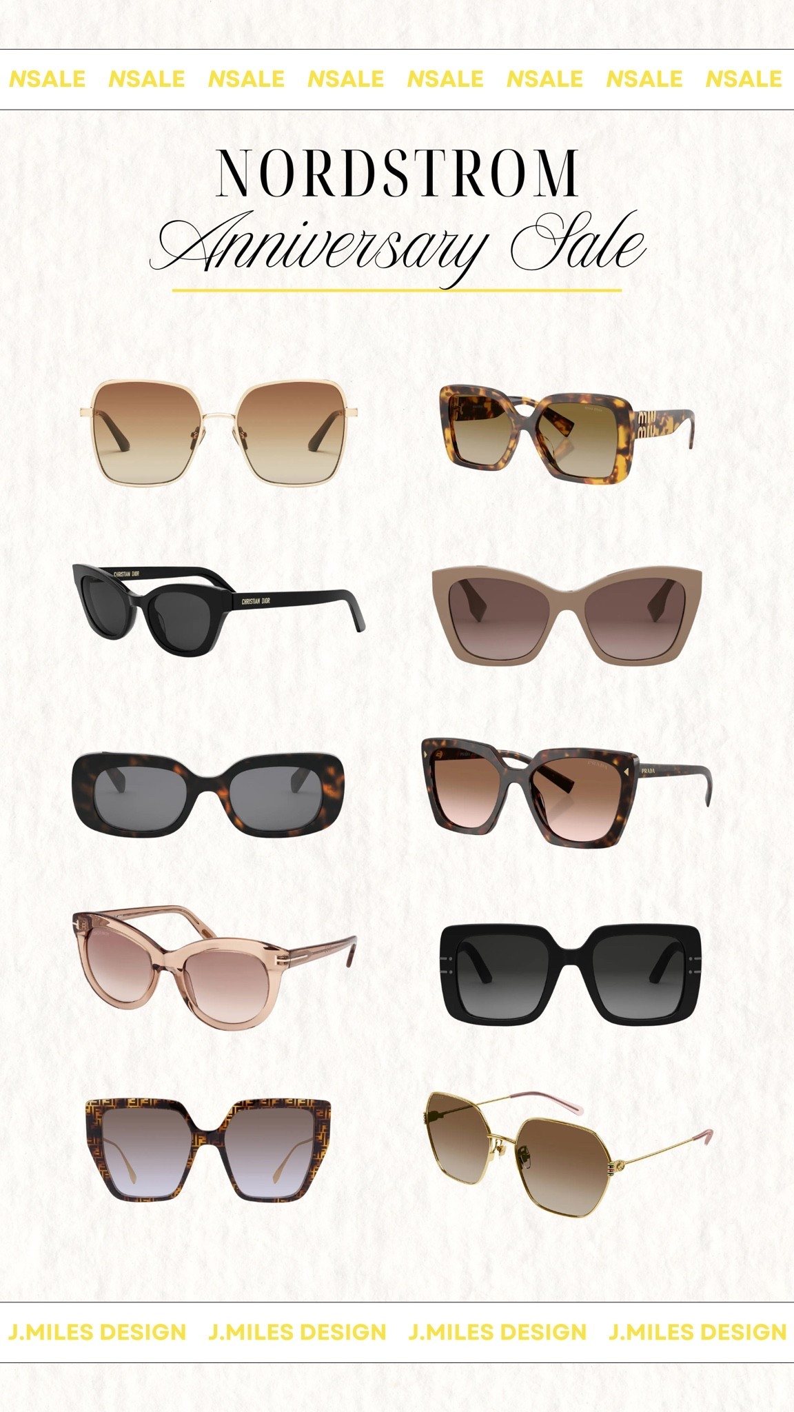 The Nordstrom Anniversary Sale includes some of my favorite designer frames—from timeless neutrals to statement styles you’ll wear for years.

#LTKSale #NordstromAnniversarySale #DesignerSunglasses #LTKFinds #LuxuryStyle #Accessories

#LTKSaleAlert