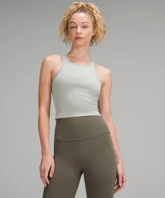 Ebb to Street Cropped Racerback Tank Top | lululemon (AU)