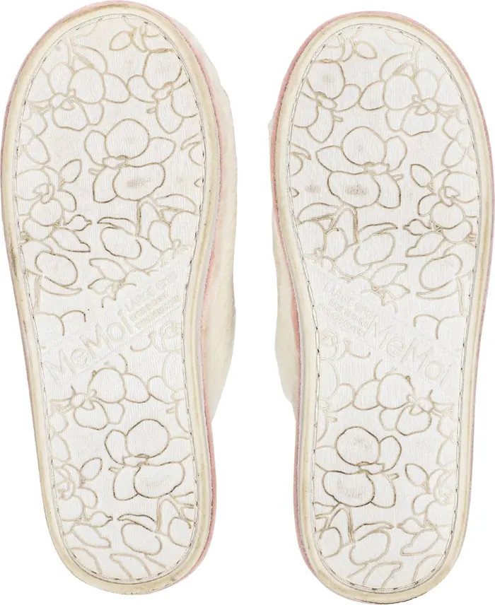 3D Heart Plush Faux Fur Slipper (Women) | Nordstrom