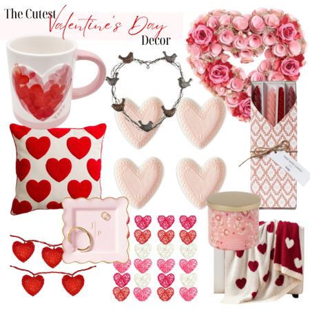 Shop the cutest Valentine’s Day decor for your home. Perfect for festive heart-themed touches and Valentines gift ideas. Heart mugs, dishes, woven rattan hearts, sparkling heart light strand, heart pillow, heart throw, Pottery Barn Valentines

#LTKSeasonal #LTKhome