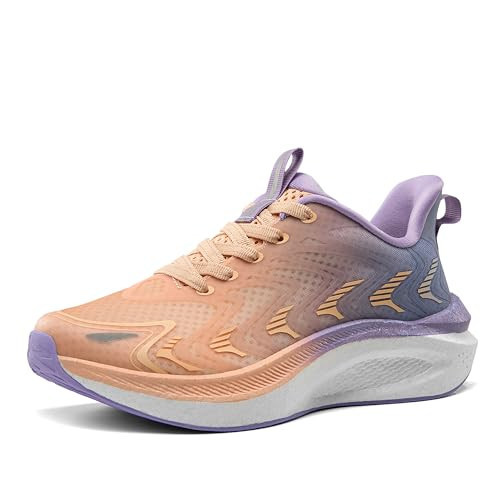 NORTIV 8 Women's Running Walking Tennis Shoes Comfortable Non-Slip FlyLife Breathable Athletic Workout Gym Cross Trainer Sports Sneakers,Size 7.5,Pink,SNRR2402W | Amazon (US)