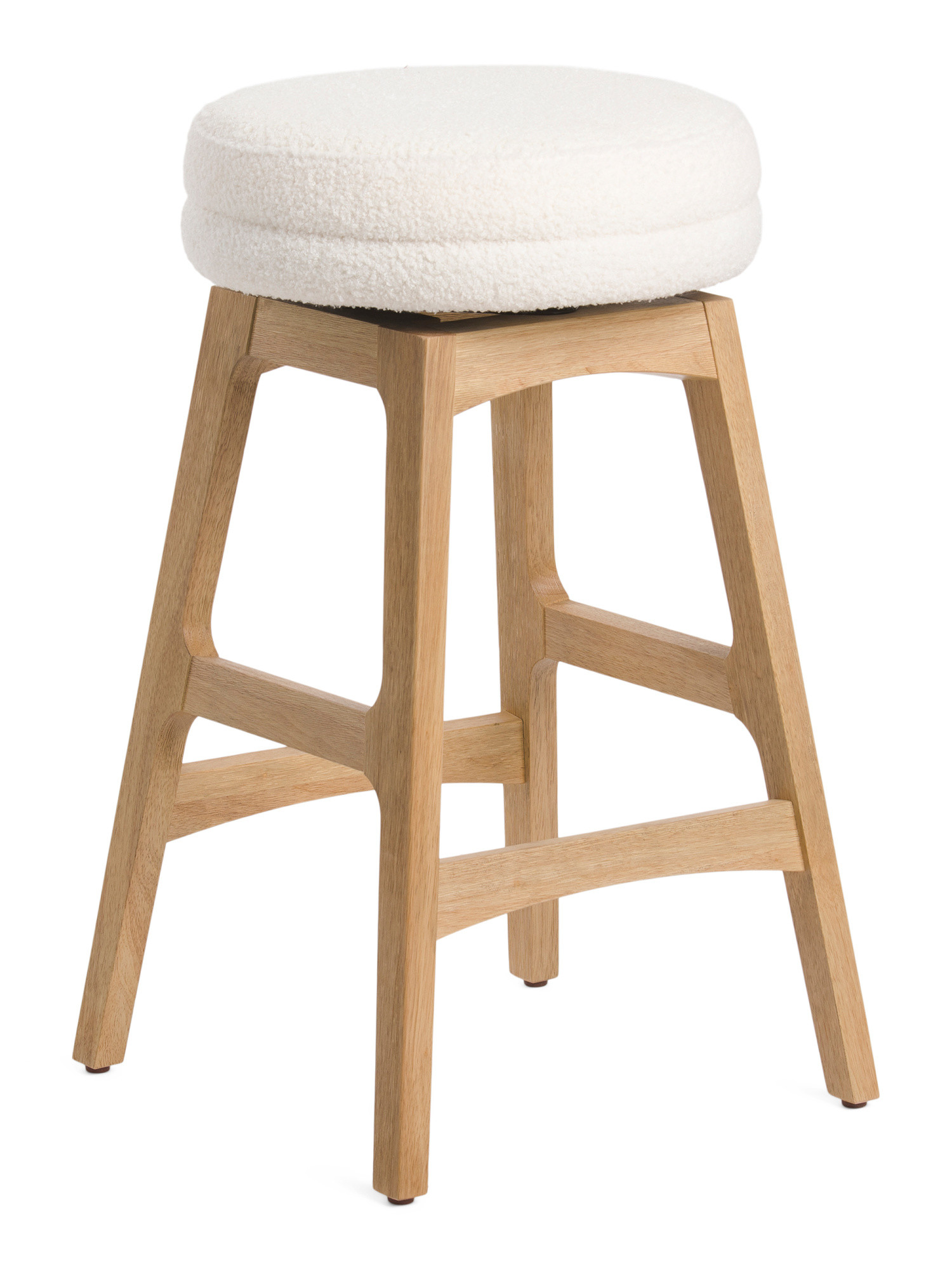 Solid Wood Swivel Counter Stool | TJ Maxx