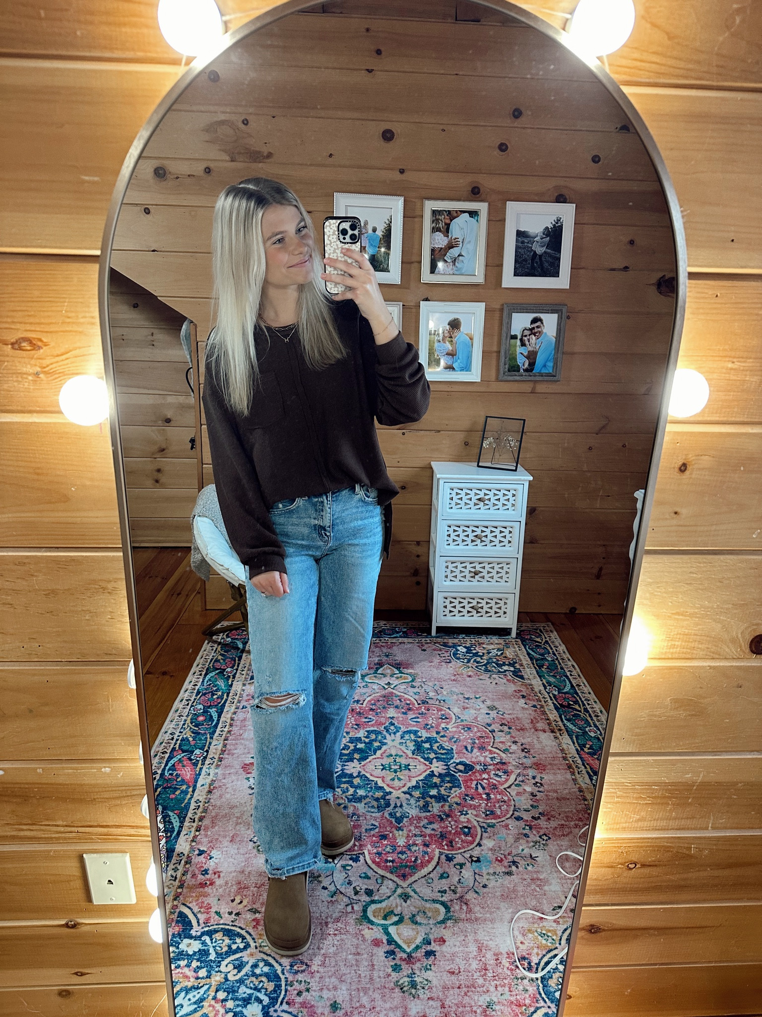 Shirt is Amazon, pants are Flying Monkey, shoes are Uggs, jewelry is Amazon and Buckle!! 

#LTKGiftGuide #LTKStyleTip #LTKHoliday