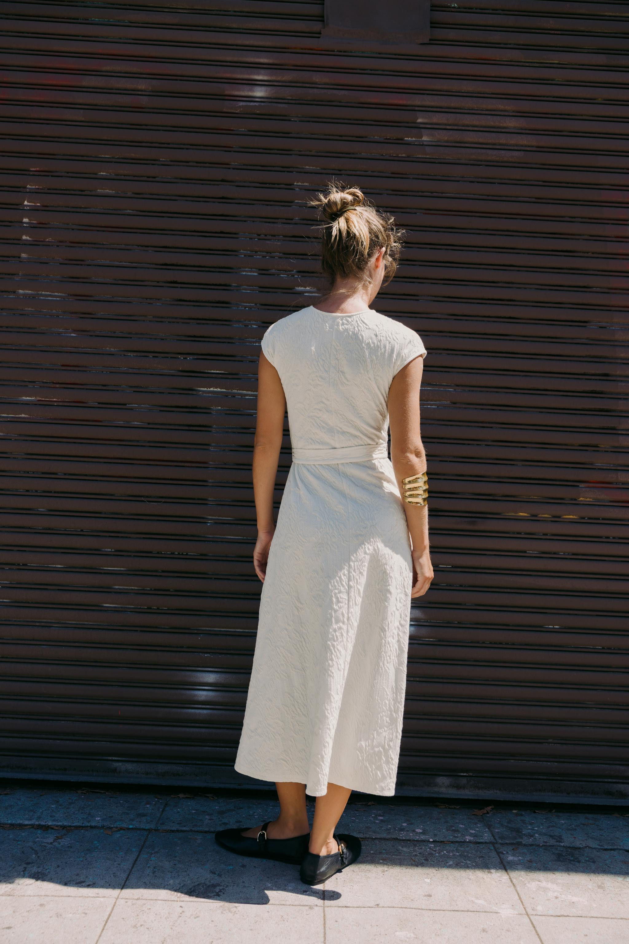 BELTED JACQUARD DRESS | Zara US