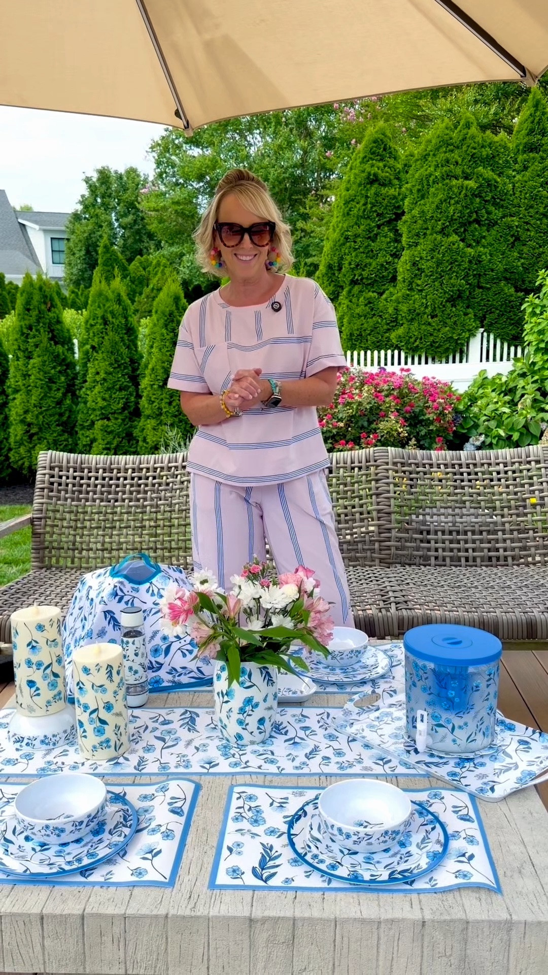 Looking for an easy way to dress up your table? Here's one of my favorite tricks! 💐Instead of using a traditional vase, fill your favorite temp-tations pitcher with fresh flowers to give your table a seasonal touch. It's a fun way to add color, make your table feel more inviting, and give one of your favorite temp-tations pieces a whole new purpose 💗 Shop this Indigo Blooms pitcher so you can try this out for your next summer get together!

#LTKHome #LTKfoodie #LTKSeasonal