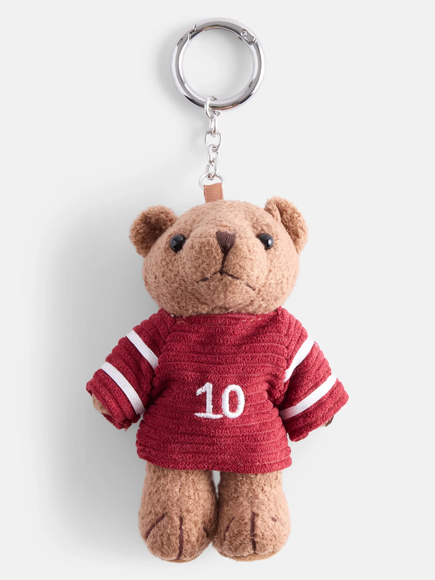 No Boundaries Women's Bear Bag Charm, Brown | Walmart (US)