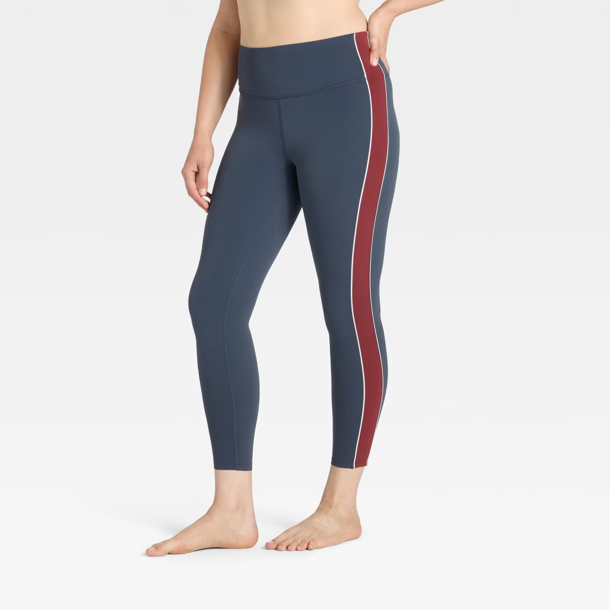 Women's Everyday Soft High-Rise Piped 7/8 Leggings - All In Motion™ | Target